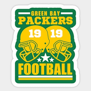 Green Bay Packers 1919 American Football Retro Sticker